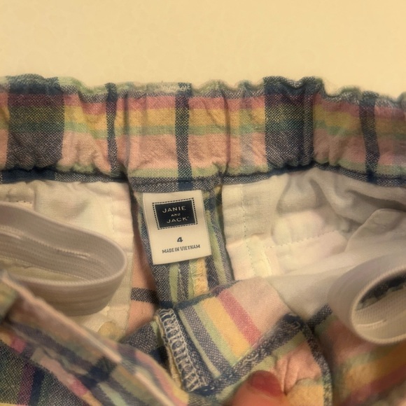 Janie and Jack Madrid shorts 4T boys adjustable waist - Picture 3 of 3